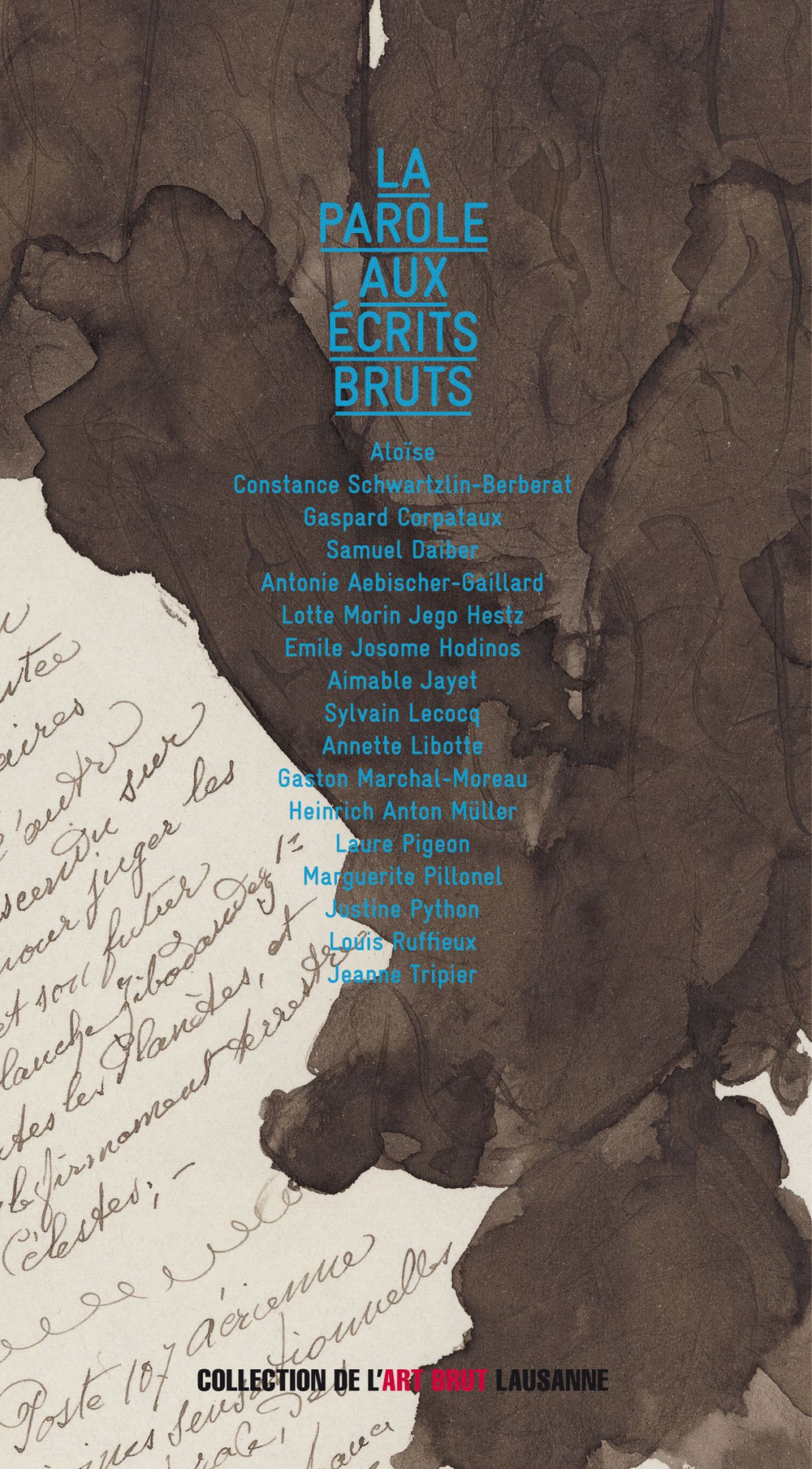 La parole aux écrits bruts ! au Week-end singulier, lieu unique, Nantes. Week-end singulier, lieu unique, Nantes: Anic Zanzi presents works in writing by Art Brut creators.