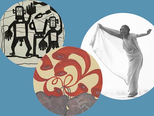 expo Peiry HUG Somnambulisme, planète Mars et Art Brut: visite guidée de l'exposition aux HUG par Lucienne Peiry