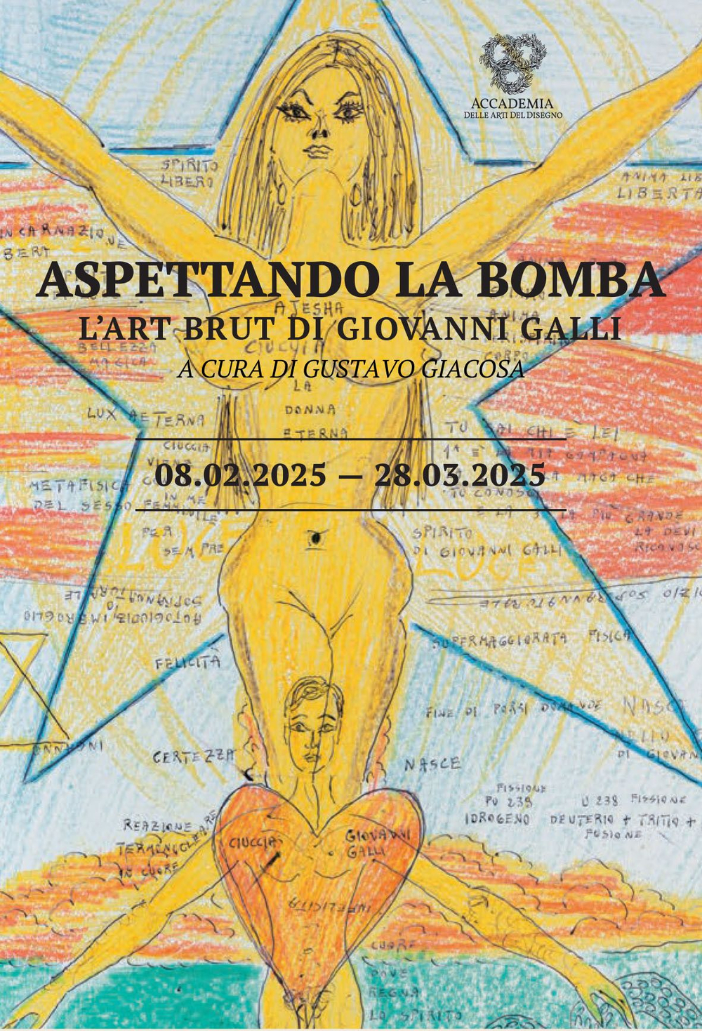 aspettando la bomba Exposition "Aspettando la bomba. L'Art Brut di Giovanni Galli" à Florence