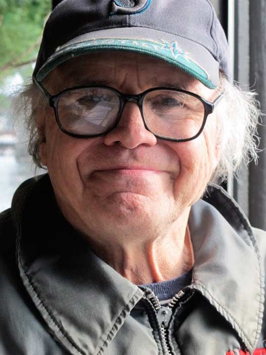 Portrait de Gregory Blackstock Death of Art Brut author Gregory Blackstock