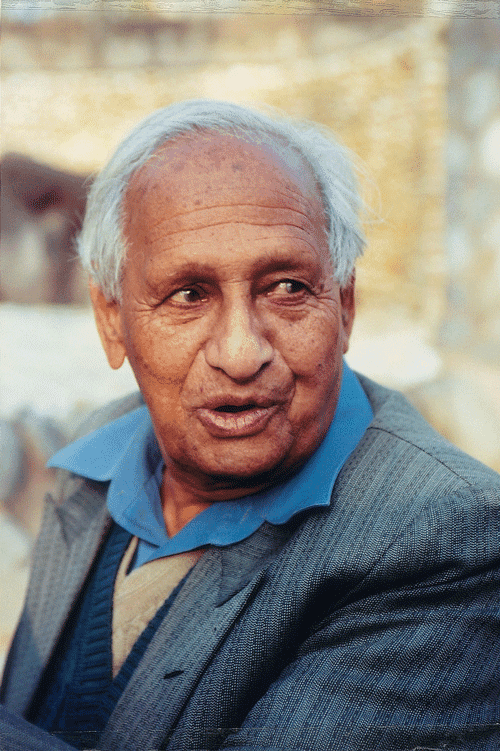 Portrait de Nek Chand