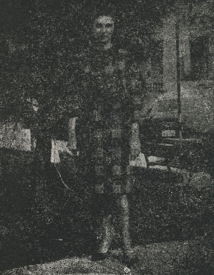 Francisca Alemán, dite Panchita, Cuba, s.d. photographe non identifié tiré de FEIJÓO, Samuel, "Pintores y dibujantes populare de Las Villas", Universitad Central de Las Villas, Las Villas (Cuba), 1962, p. 108.