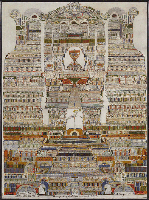 Composition symbolique sur le monde spirituel Composition symbolique sur le monde spirituel