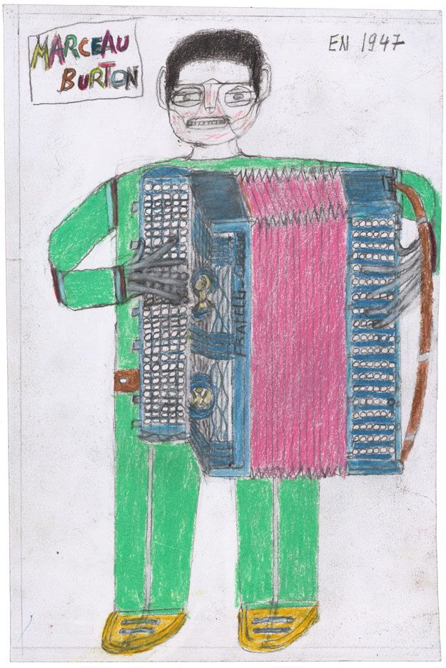 Marceau Burton en 1947 Marceau Burton en 1947