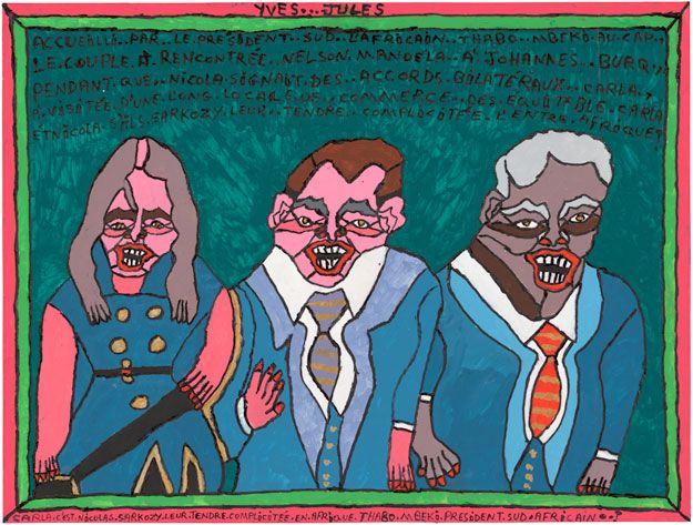 Carla. c’est Nicolas Sarkozy leur tendre complicitée en Afrique… Carla. c’est Nicolas Sarkozy leur tendre complicitée en Afrique…