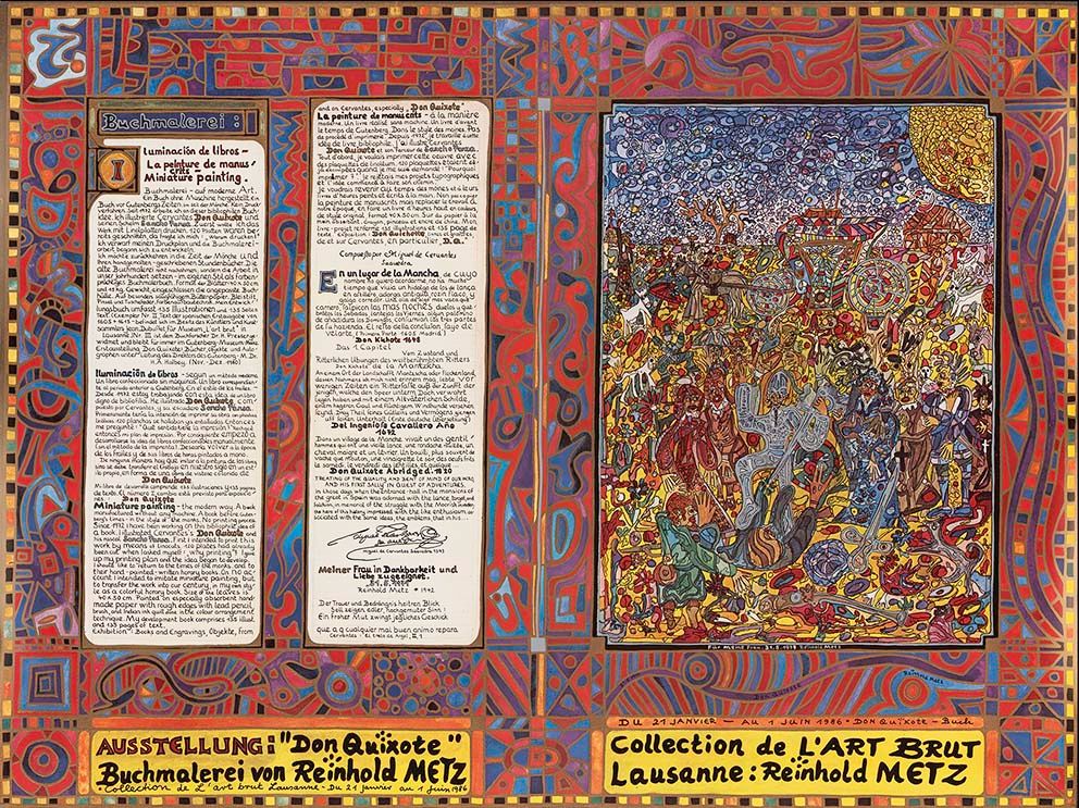 affiche Metz Reinhold Metz "Don Quichotte"