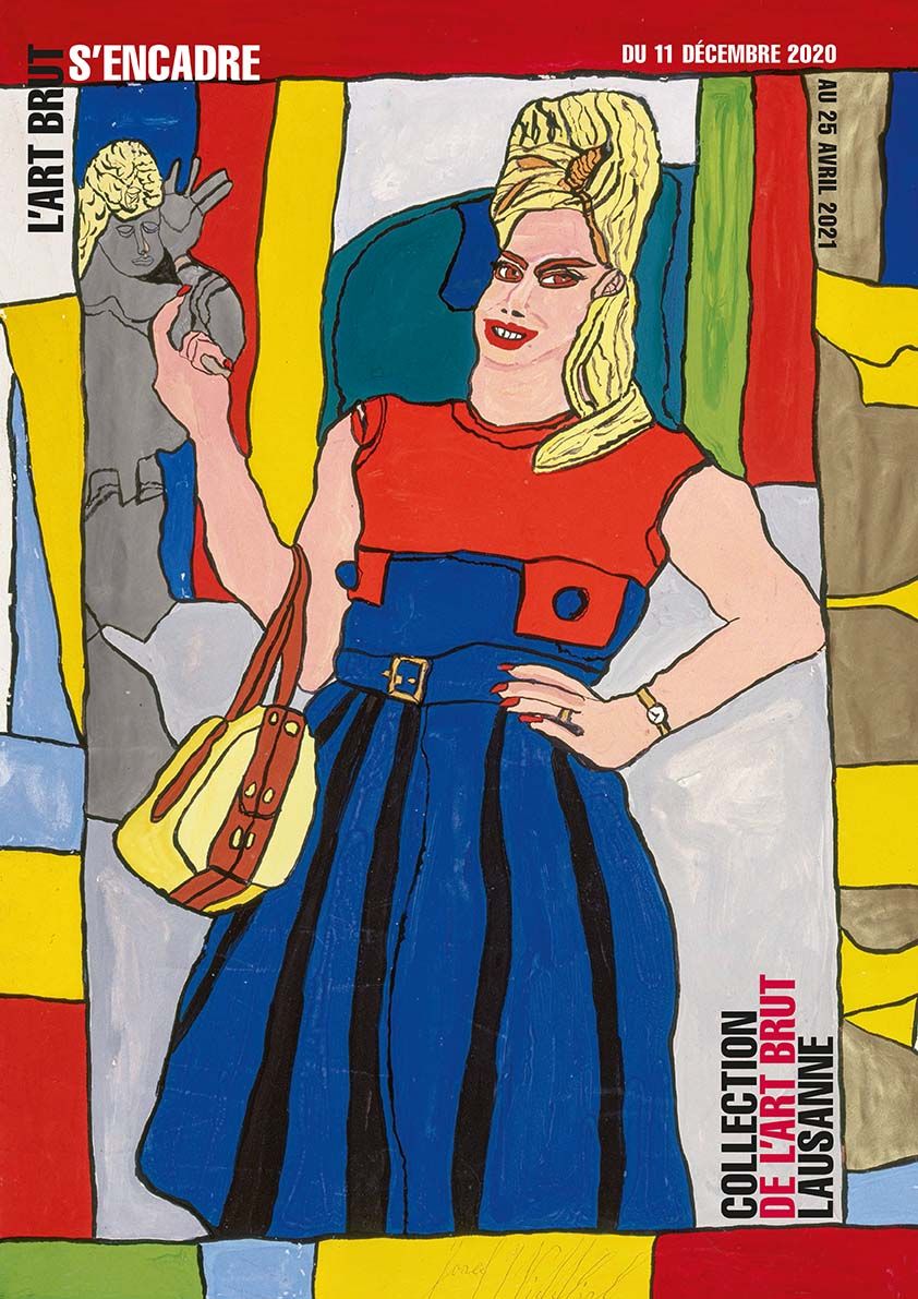 affiche l'art brut s'encadre L'Art Brut s'encadre