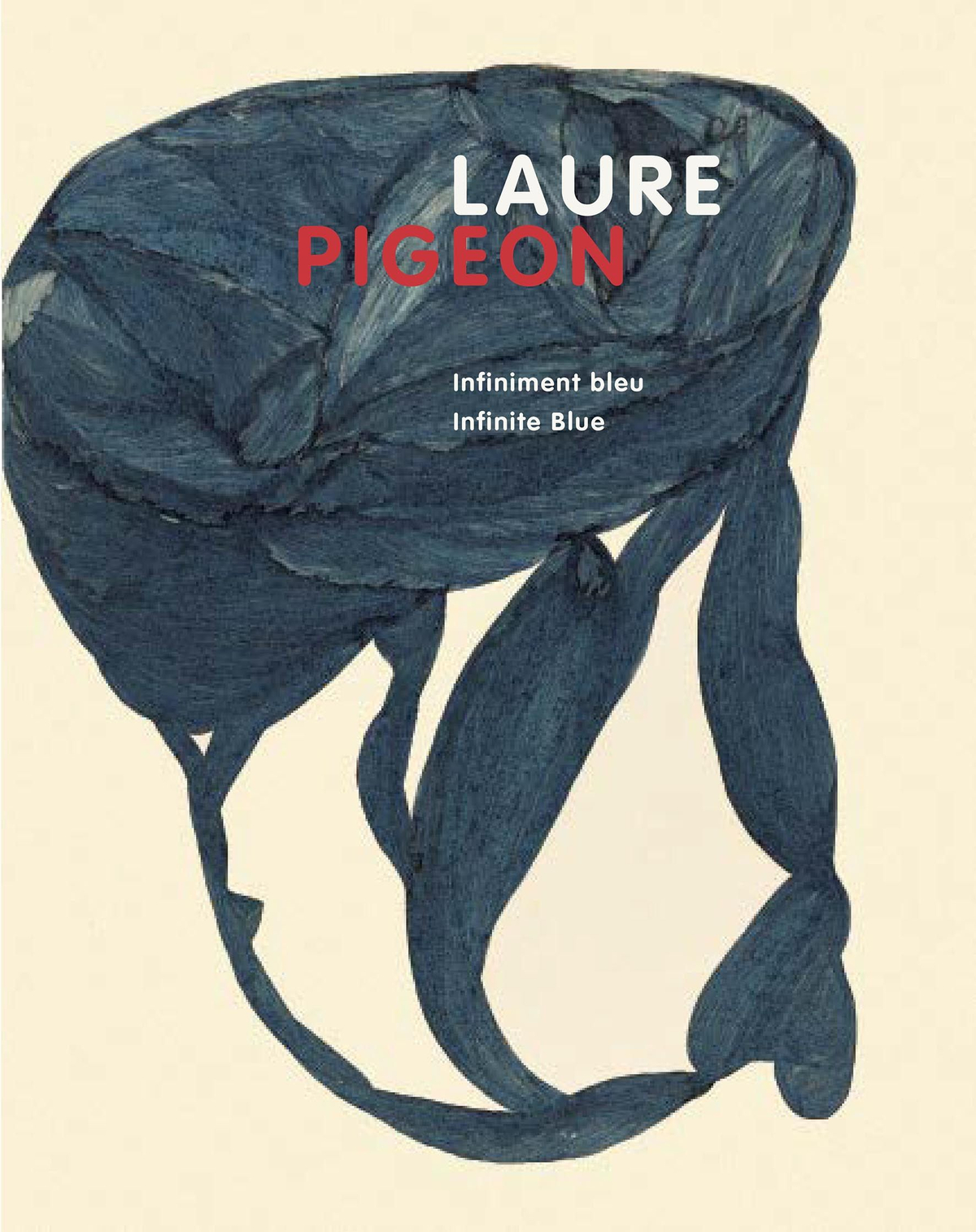 laure pigeon, cover book Laure Pigeon, infinite blue