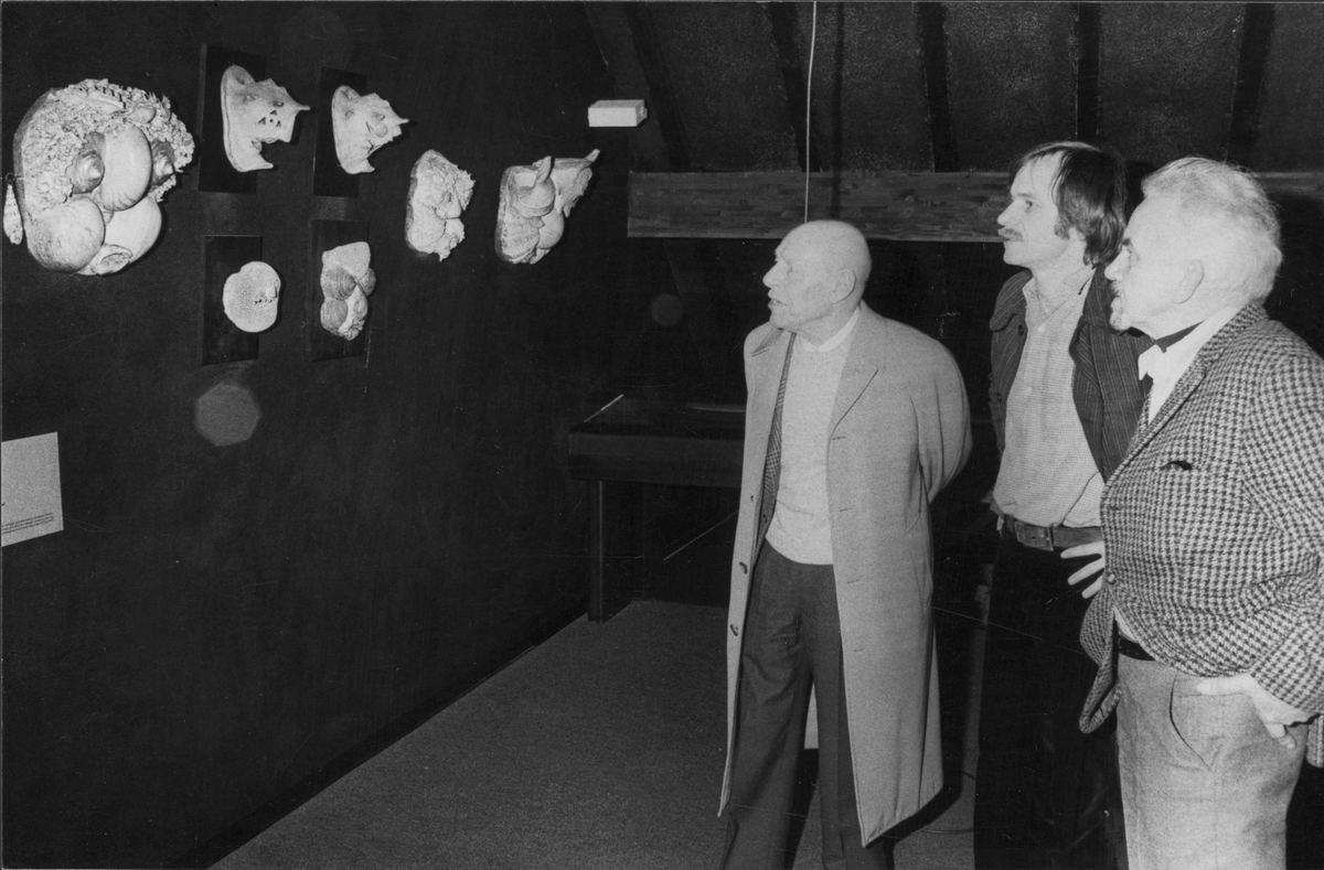 Jean Dubuffet, Michel Thévoz et Slavo Kopac, 1976