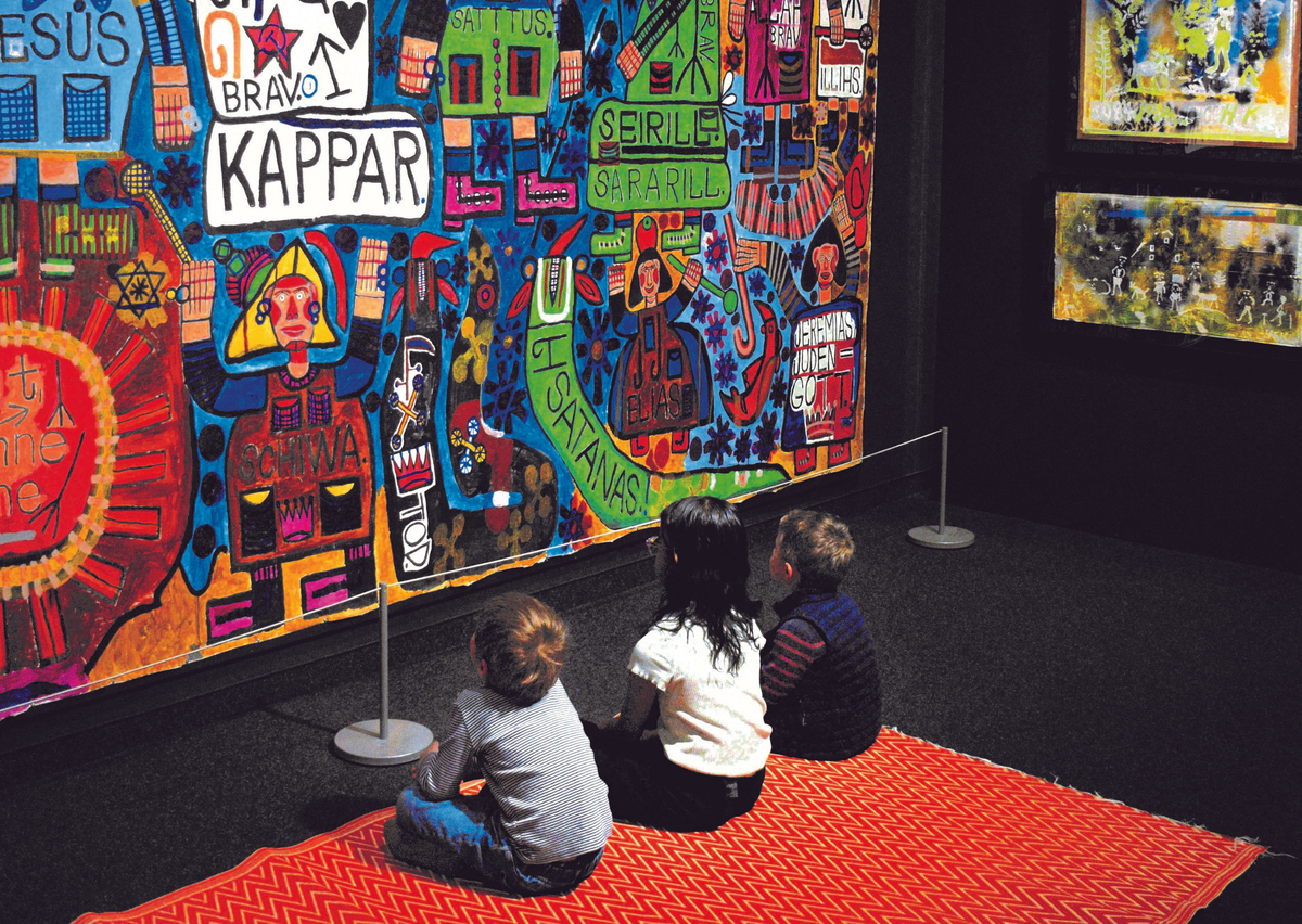 La Collection de l’Art Brut à petits pas