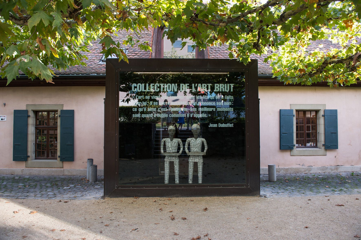 Collection de l'Art Brut, entrée Infos pratiques