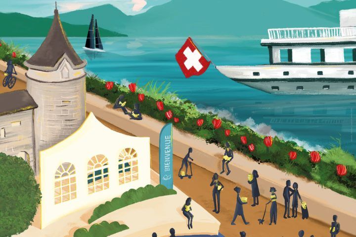 Le livre sur les quais The Collection de l'Art Brut at the Livre sur les quais