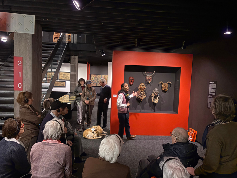 visite pour public à besoin specifique Visite guidée pour personnes atteintes de troubles de la mémoire